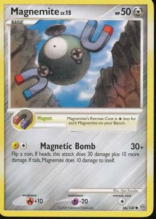 Magnemite Card Front