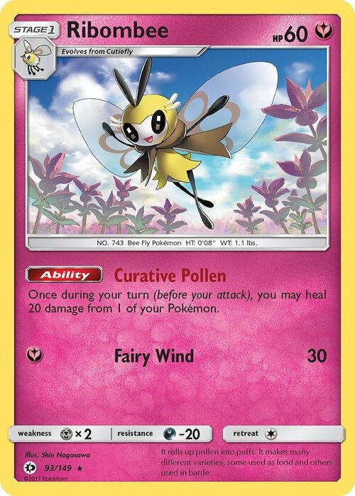 Ribombee Card Front