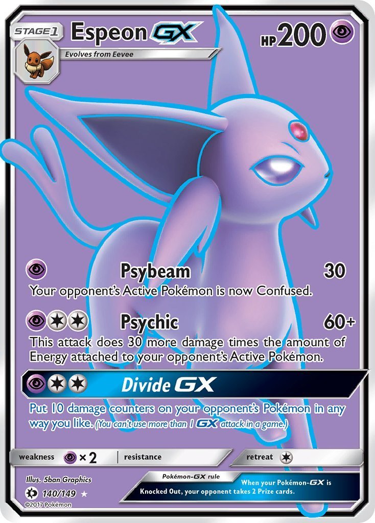 Pokemon Espeon GX Premium Collection on sale