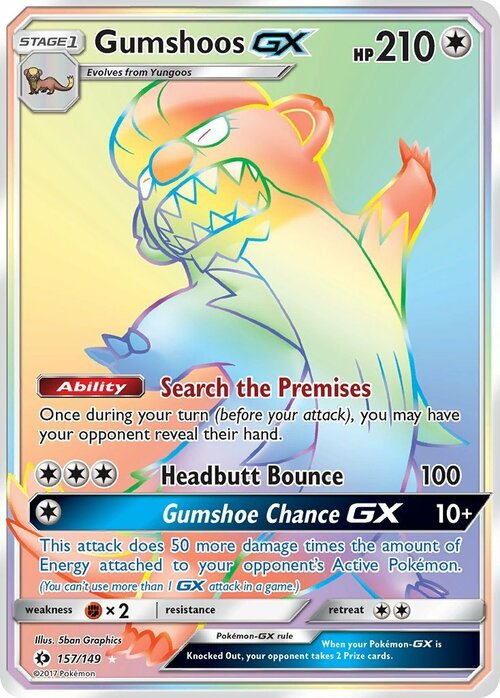 Gumshoos GX Card Front