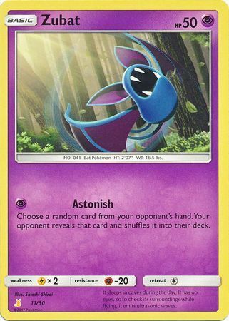 Zubat Card Front