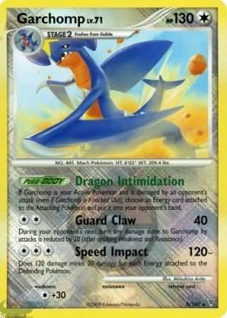 Garchomp Card Front