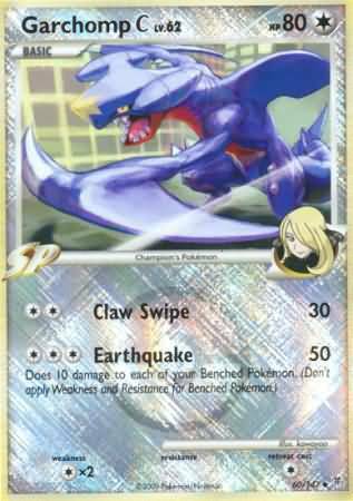 Garchomp C Card Front