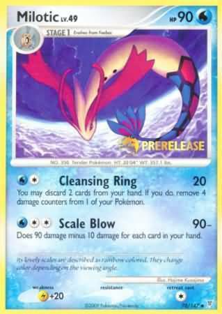 Milotic Card Front