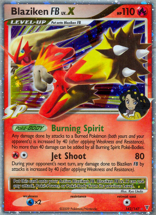 Blaziken FB LV.X Card Front