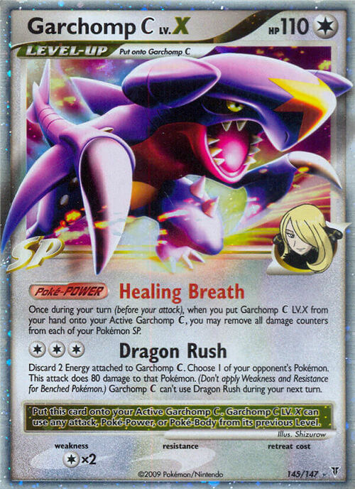 Garchomp C LV.X Card Front