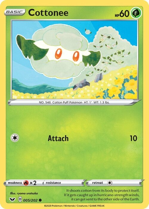 Cottonee Card Front