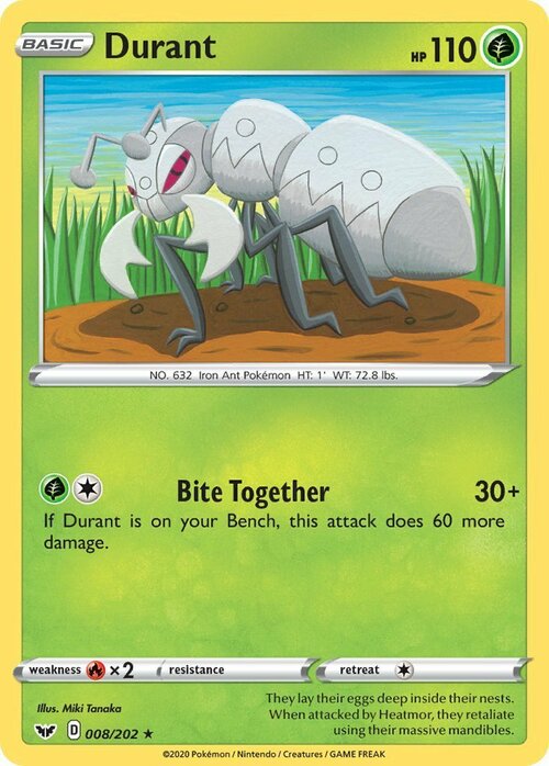 Durant Card Front