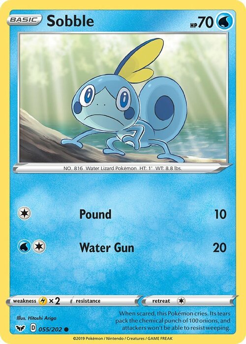 Sobble Card Front