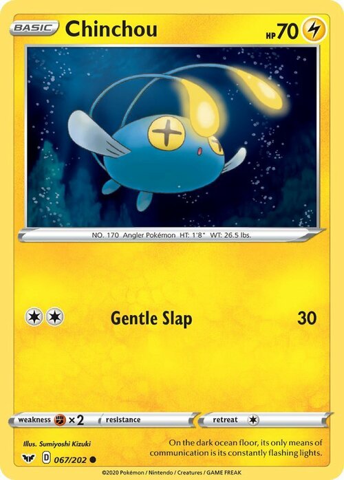 Chinchou Card Front