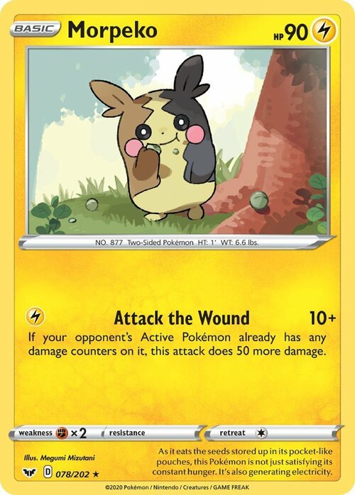 Morpeko Card Front