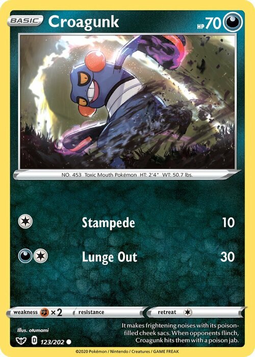 Croagunk Card Front