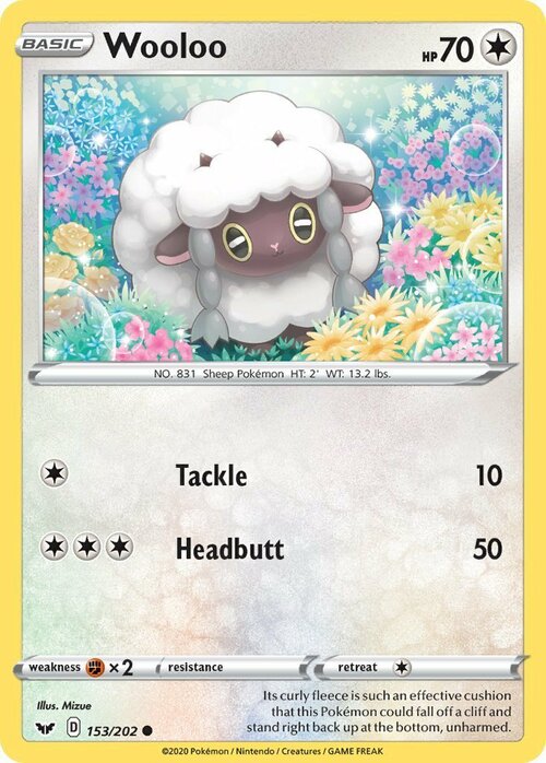 Wooloo Card Front