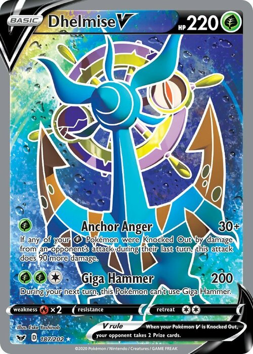 Dhelmise V Card Front