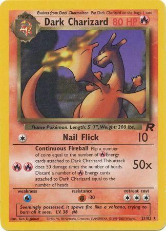 Dark Charizard Card Front