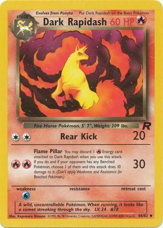 Dark Rapidash Card Front