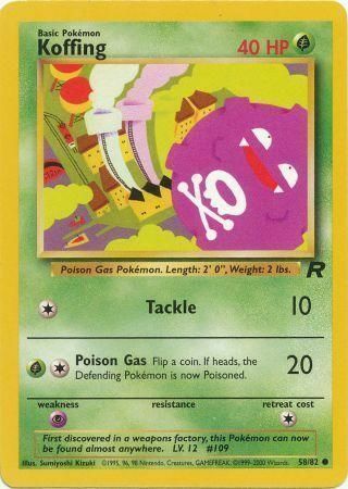 Koffing Card Front