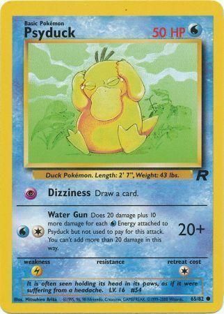 Psyduck Card Front