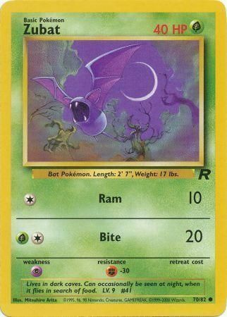 Zubat Card Front