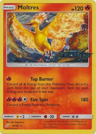 Moltres Card Front