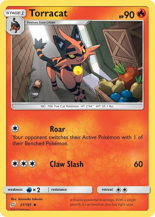 Torracat Card Front