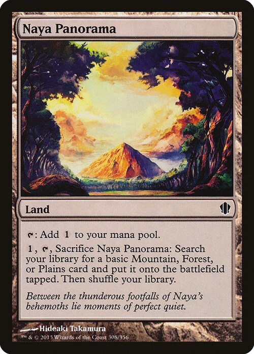 Naya Panorama Card Front