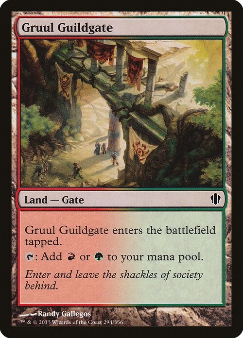 Gruul Guildgate Card Front