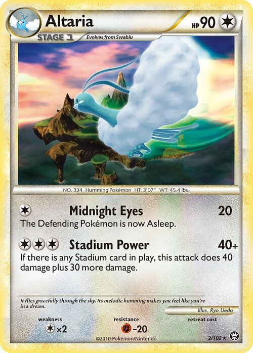 Altaria Card Front