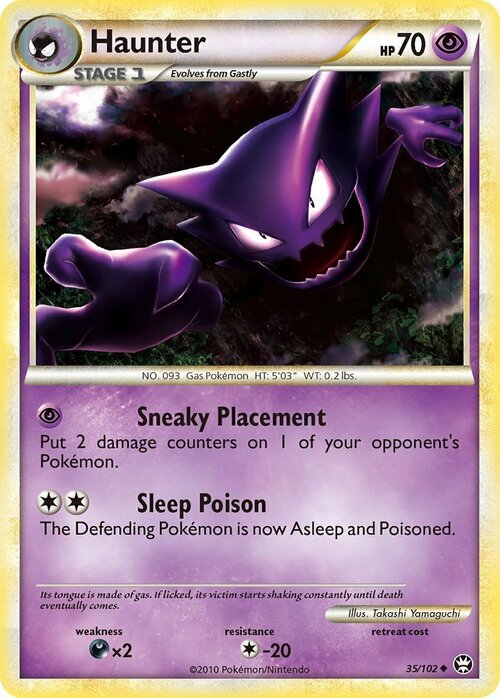 Haunter Card Front