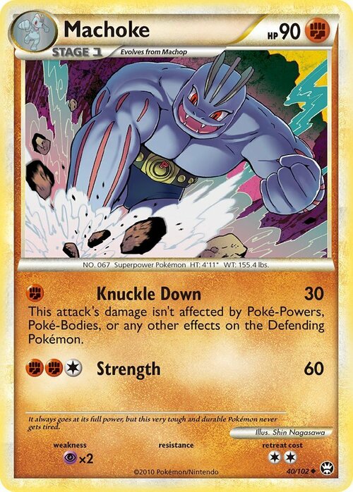 Machoke Card Front