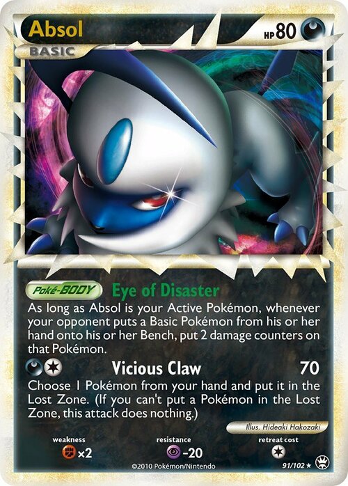 Absol Card Front