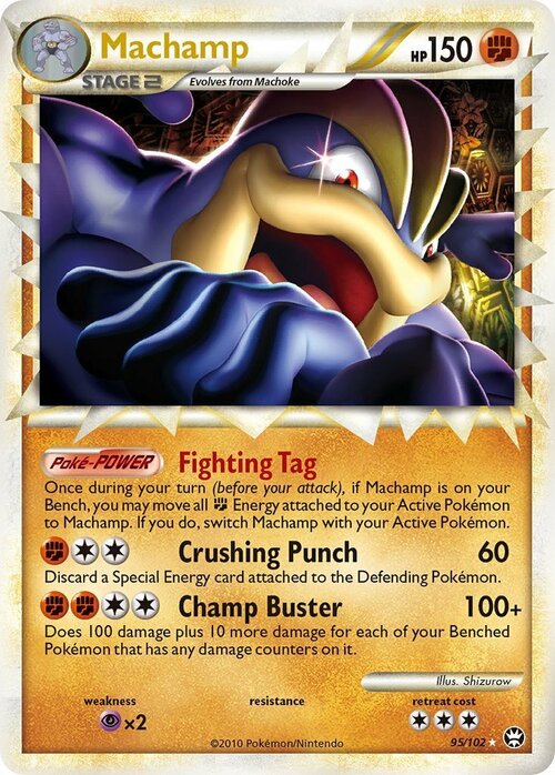 Machamp Card Front