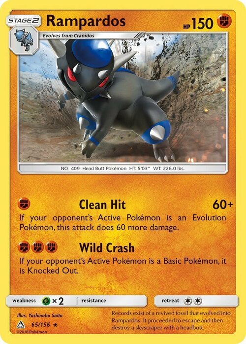 Rampardos Card Front