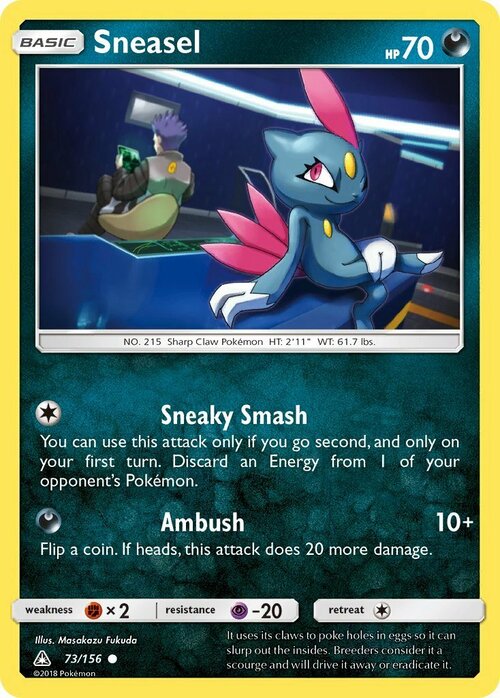 Sneasel Card Front