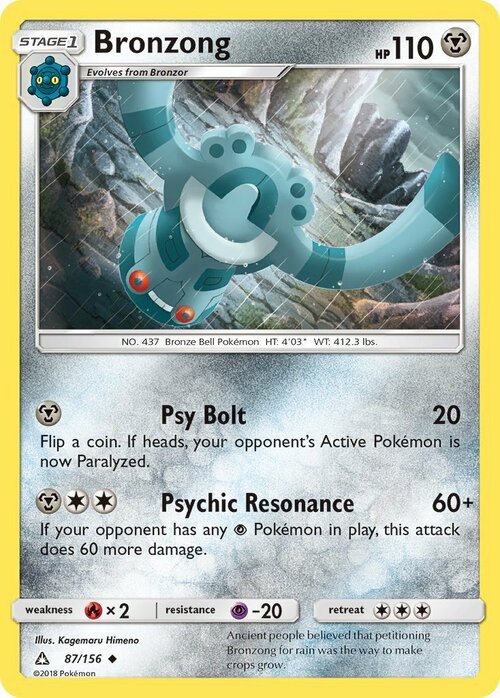 Bronzong Card Front