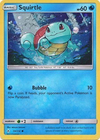 Squirtle Card Front