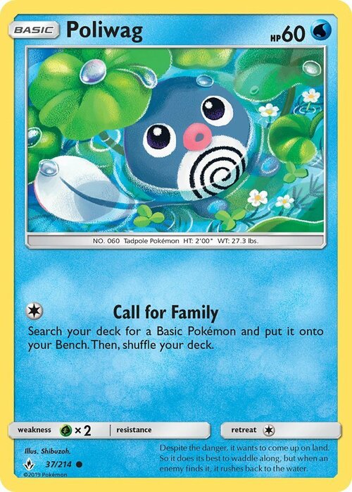 Poliwag Card Front