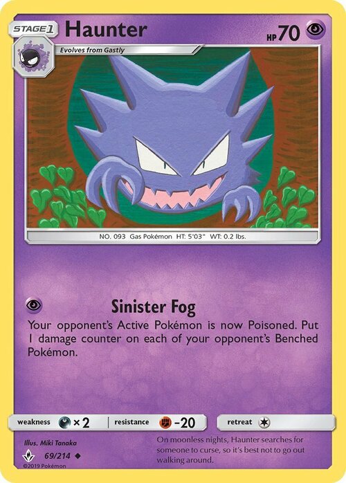 Haunter Card Front