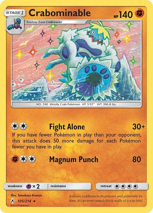 Crabominable Card Front