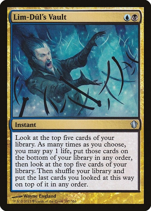 Lim-Dûl's Vault Card Front