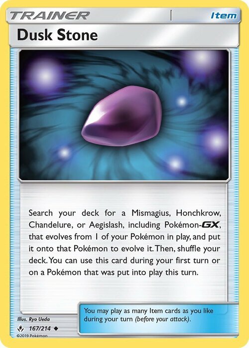 Dusk Stone Card Front