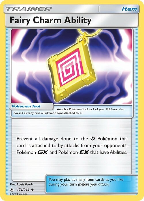 Fairy Charm Ability Card Front