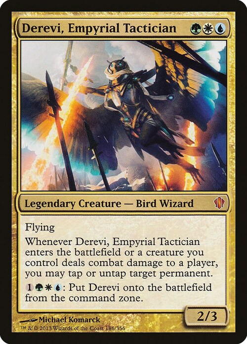 Derevi, Empyrial Tactician Card Front