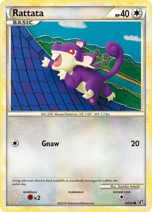 Rattata Card Front