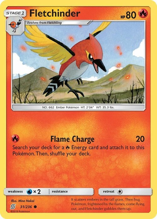 Fletchinder Card Front