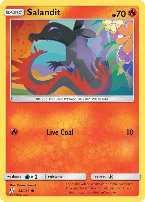 Salandit Card Front