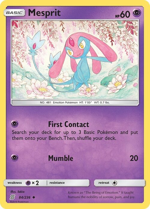 Mesprit Card Front