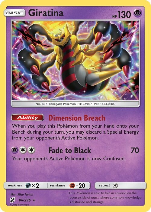 Giratina Card Front