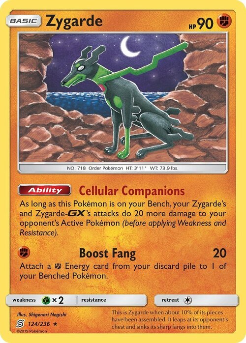 Zygarde Card Front