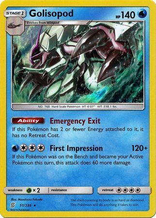 Golisopod Card Front